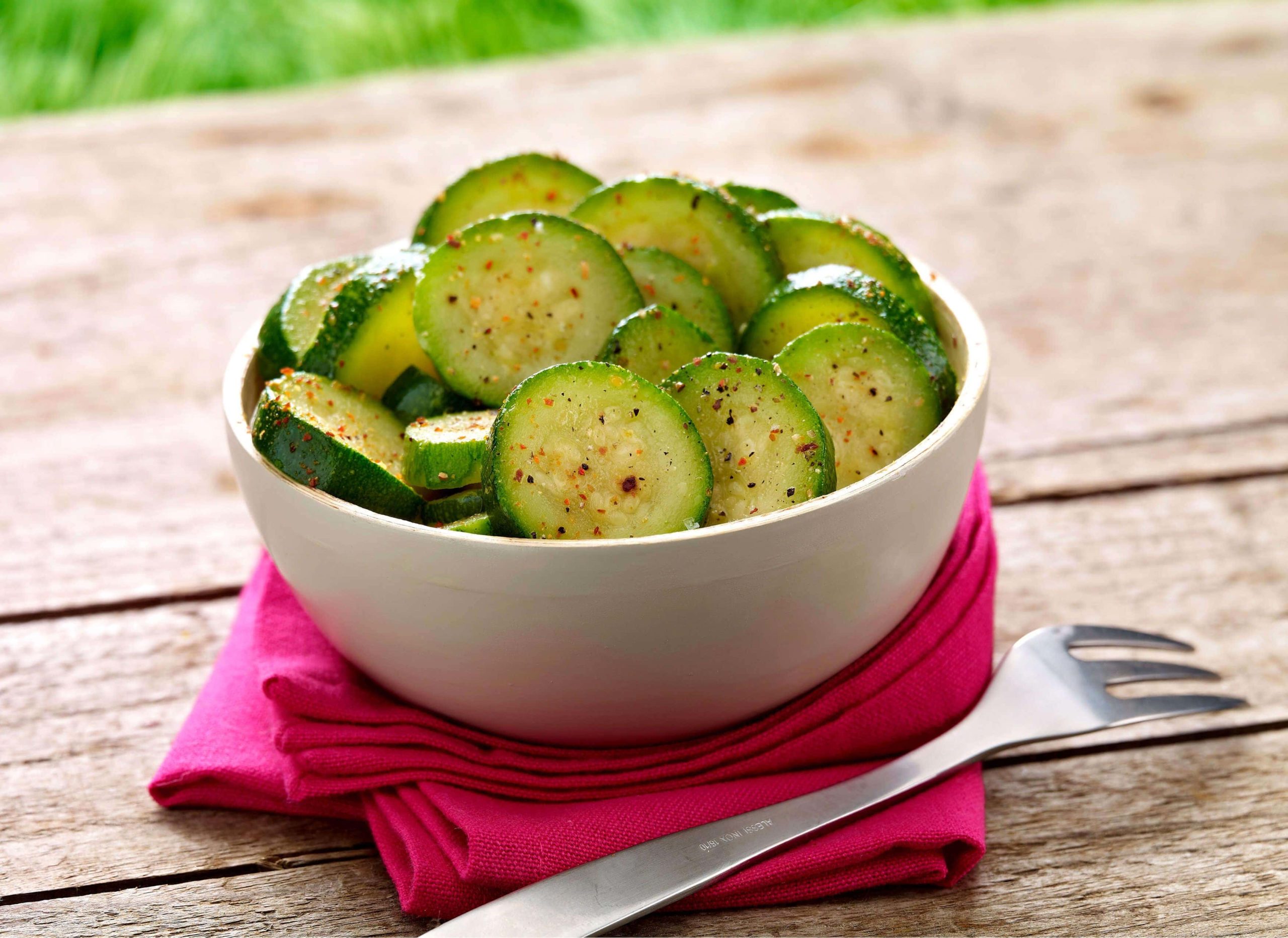 Courgettes poêlées aux épices - Eureden Foodservice