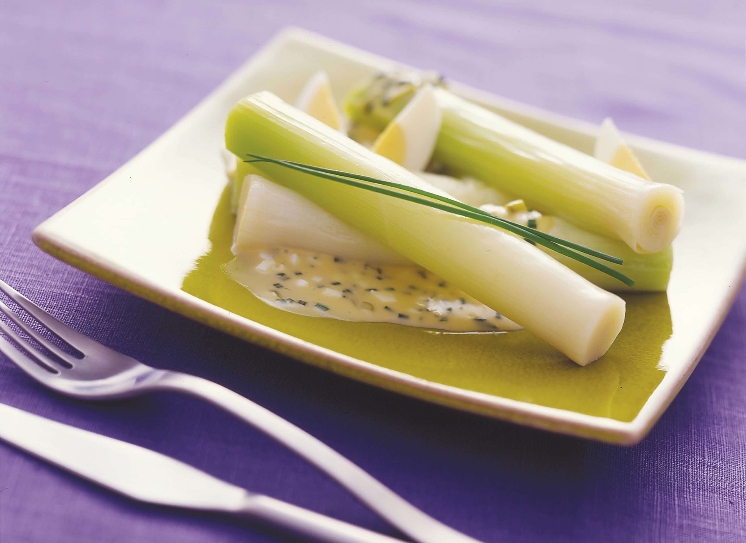 Poireaux à la Gribiche Eureden Foodservice